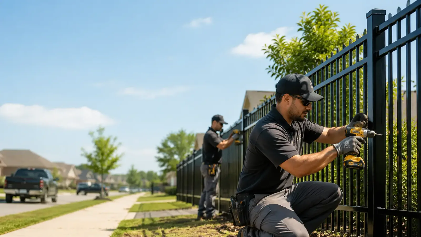 Metal Fence Installation in Allen, MI